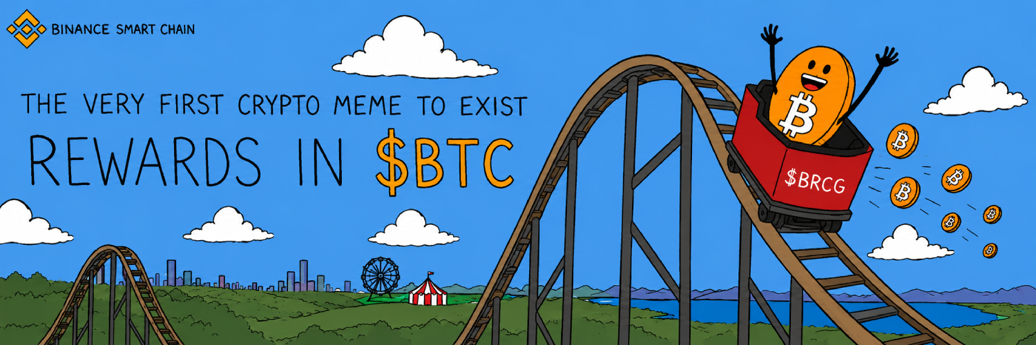 Bitcoin Roller Coaster Guy riding the BRCG coaster